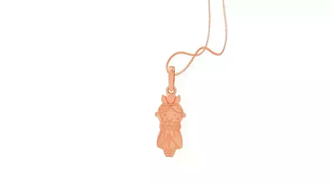 Baby Light Weight Kids Pendant Necklace Charms 3dm stl obj gltf 3D print model