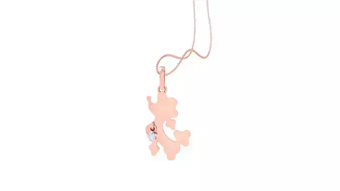 Dog Light Weight Kids Pendant Necklace Charms 3dm stl obj gltf m 3D print model
