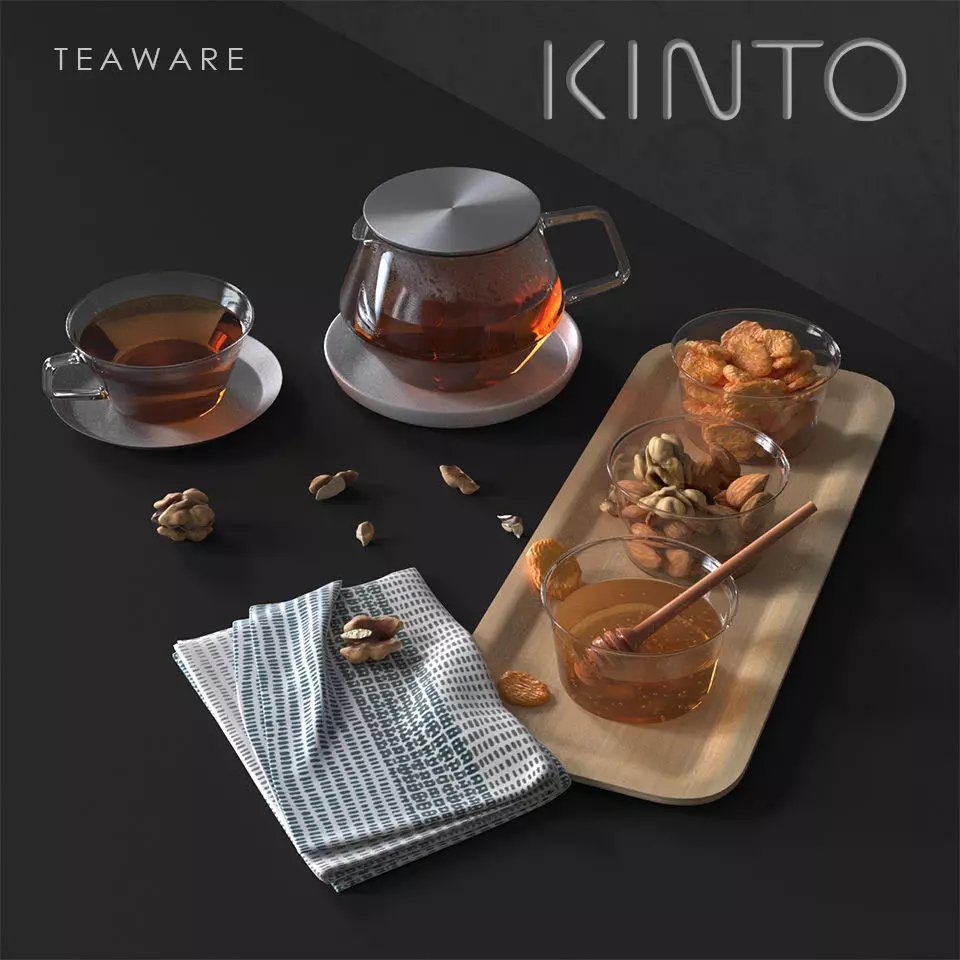 TeaSet 001 3D model