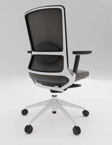 Computer chair TNK-500 3D model 6