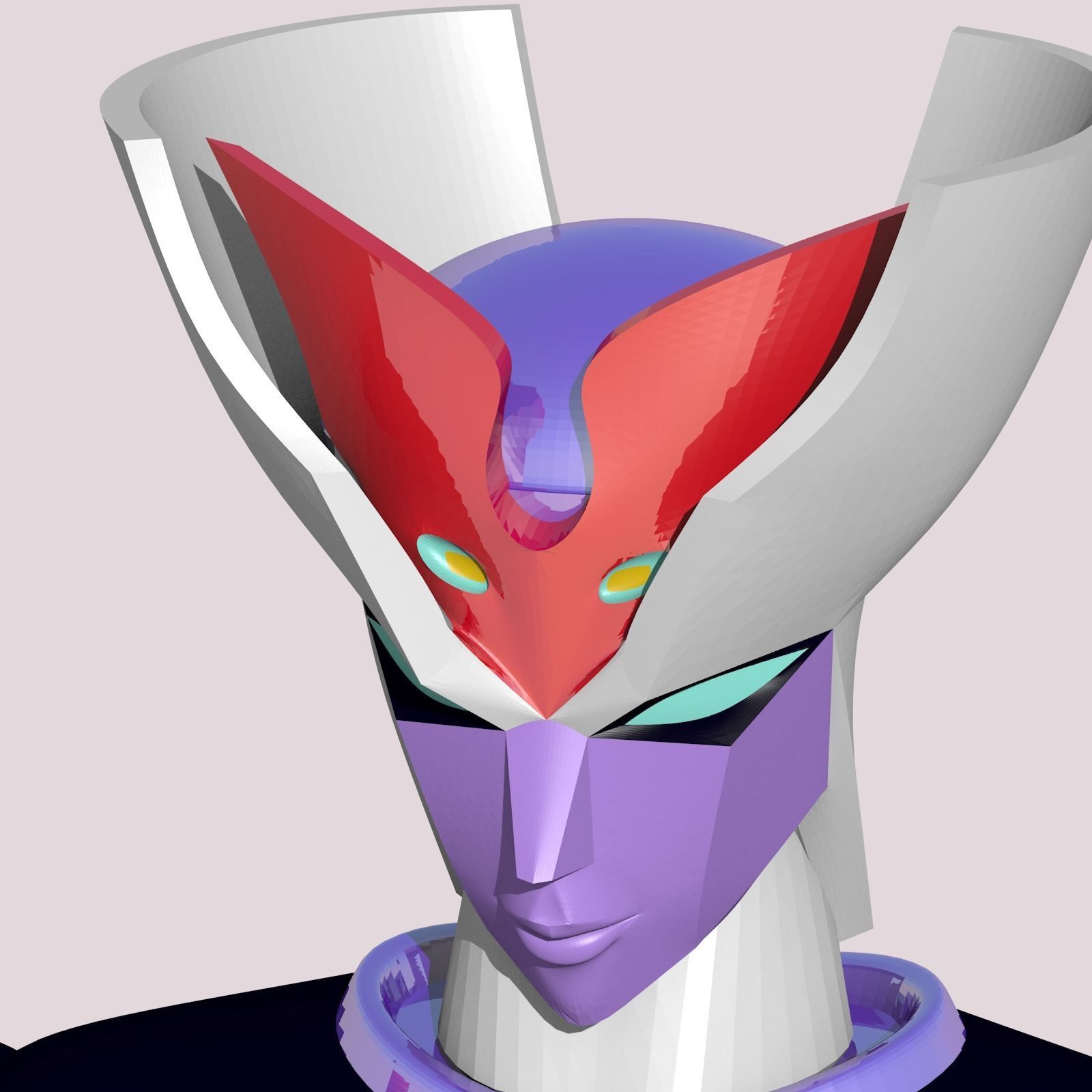 mazinger - Minerva X 3D print model_2