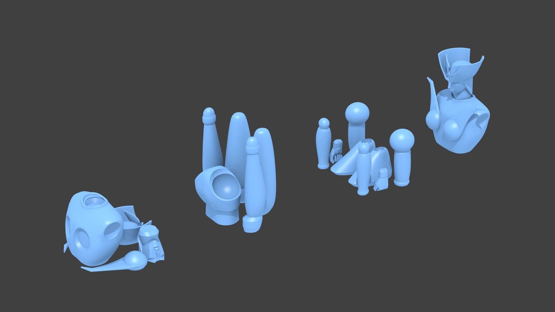 mazinger - Minerva X 3D print model_12