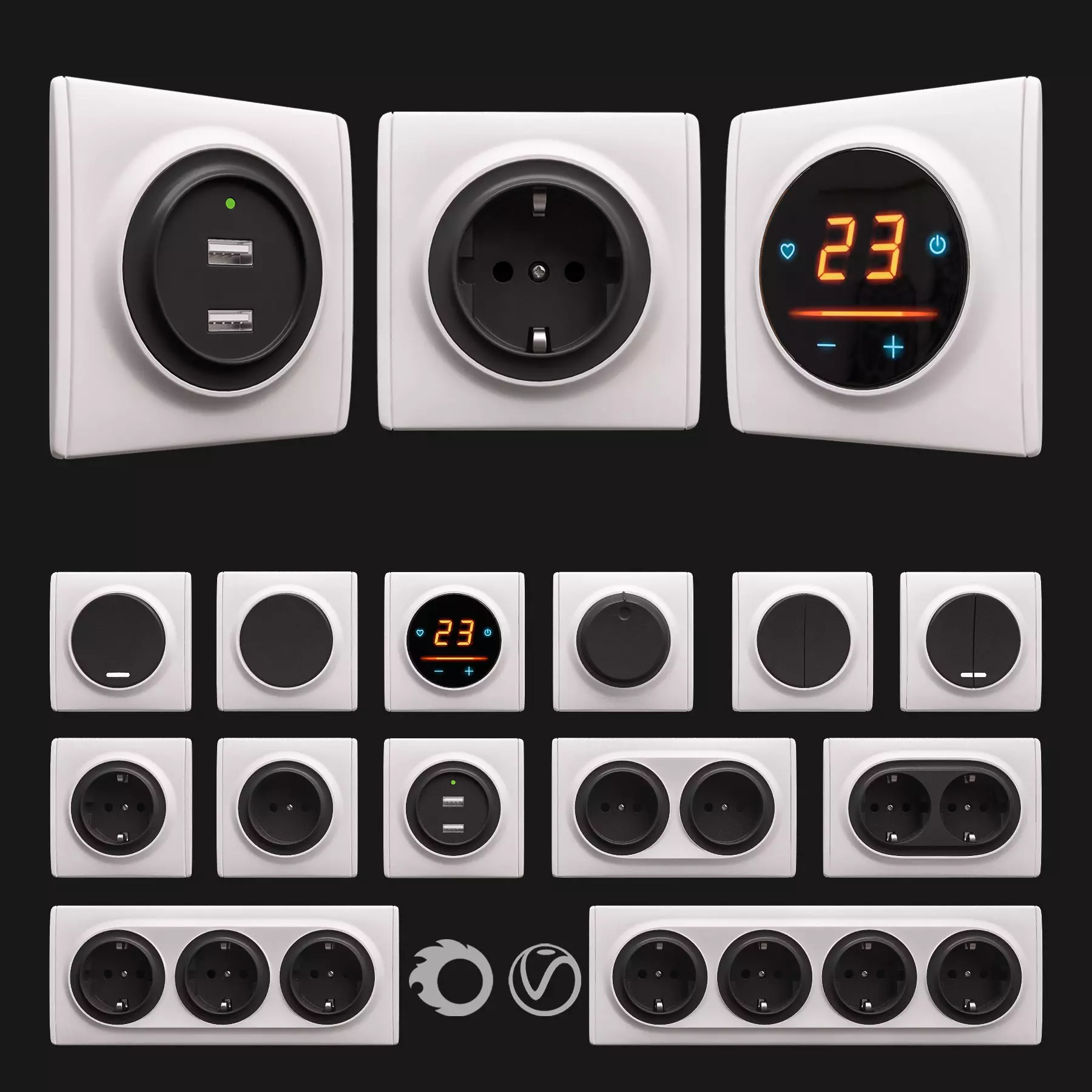 OneKeyElectro Florence 3D model_0