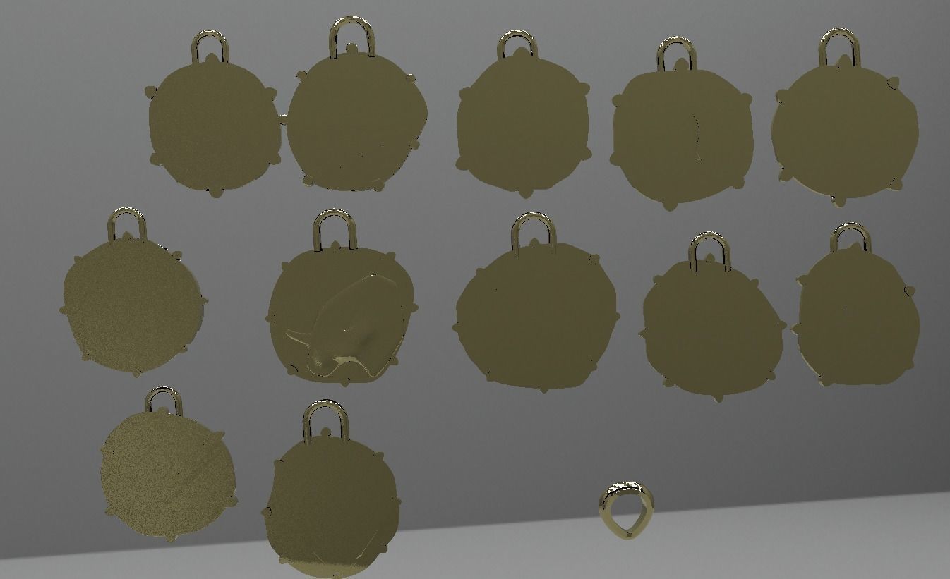 zodiac signs 3D print model_5