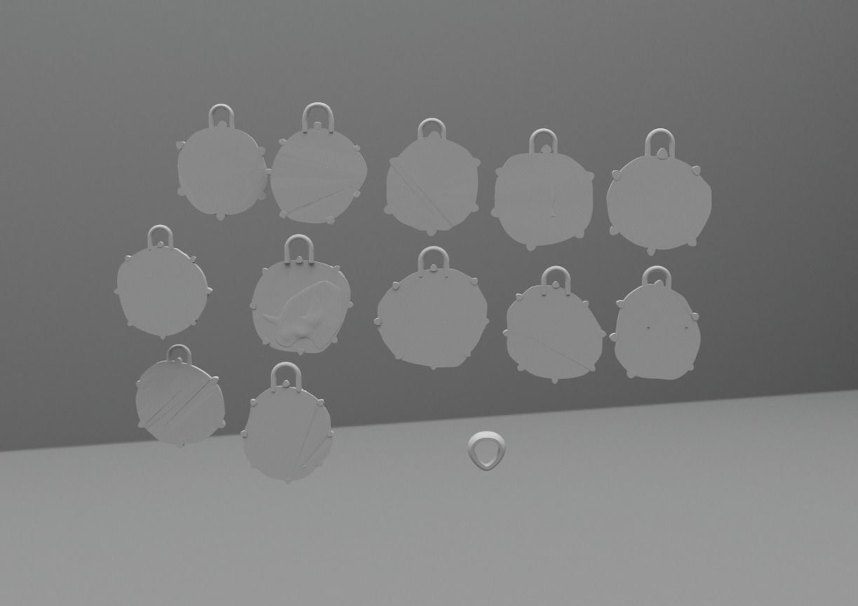 zodiac signs 3D print model_1