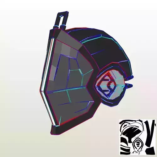 Bondrewd Made in Abyss Helmet Pepakura Template Foam Unfold  3D print model