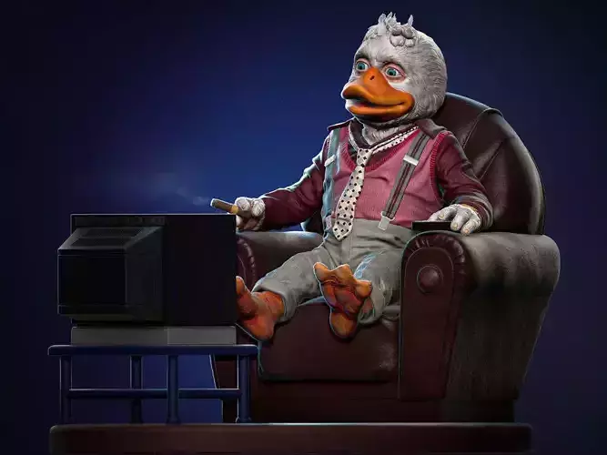 Howard the duck 3D print model