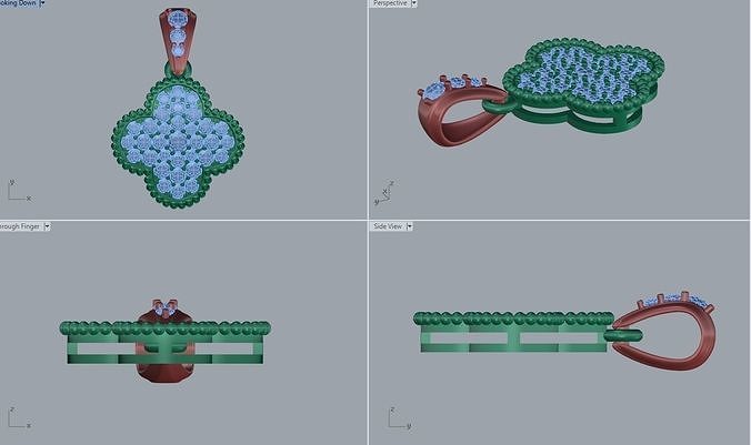 pendant Free 3D print model