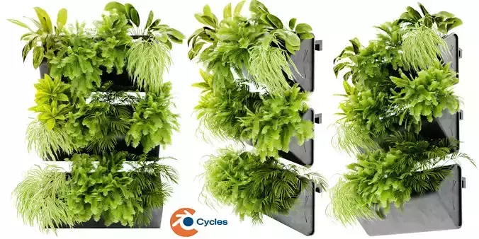 Collection plant vol 502 - blender model 