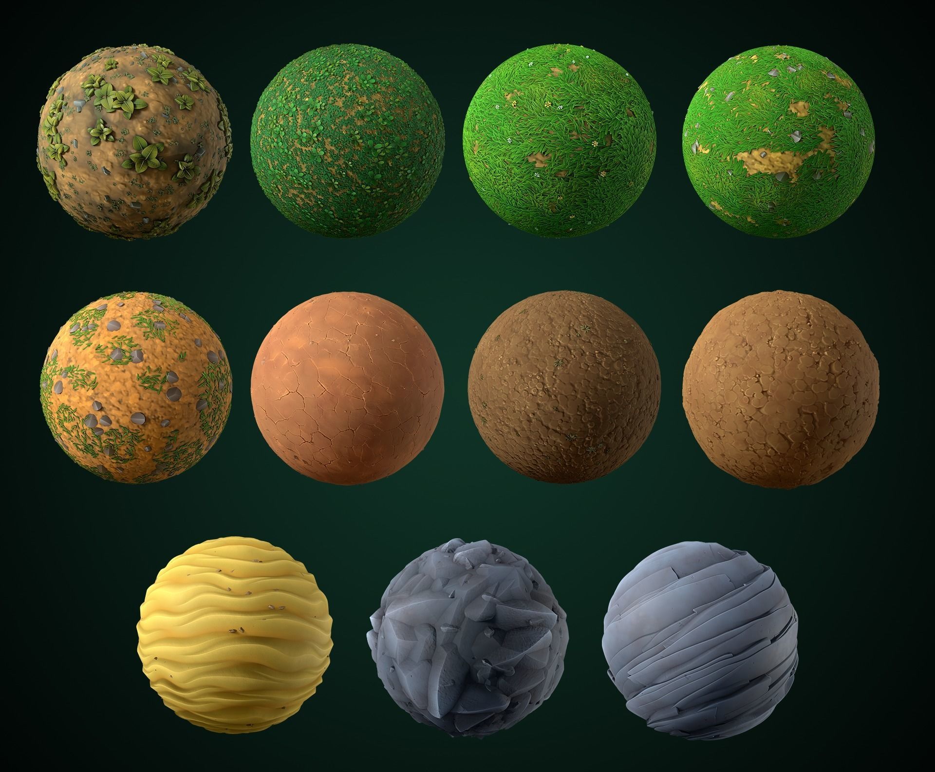 Stylized texture vol 1 Rompas Texture_9