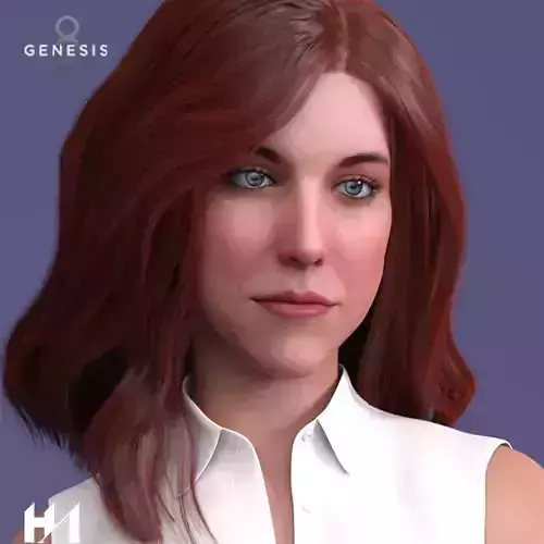 Claire for Genesis 8 and8-1 Female 3D model