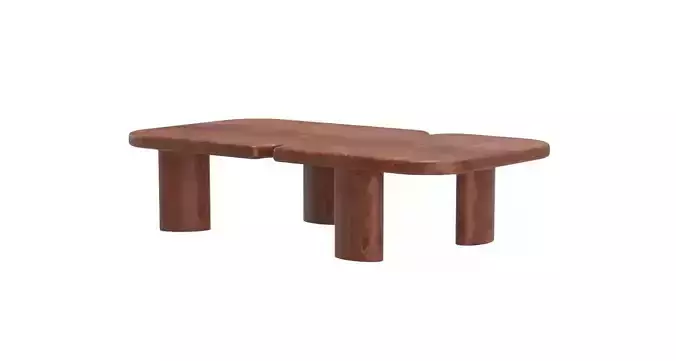 Back India Mahdavi Bicephale Coffee Table