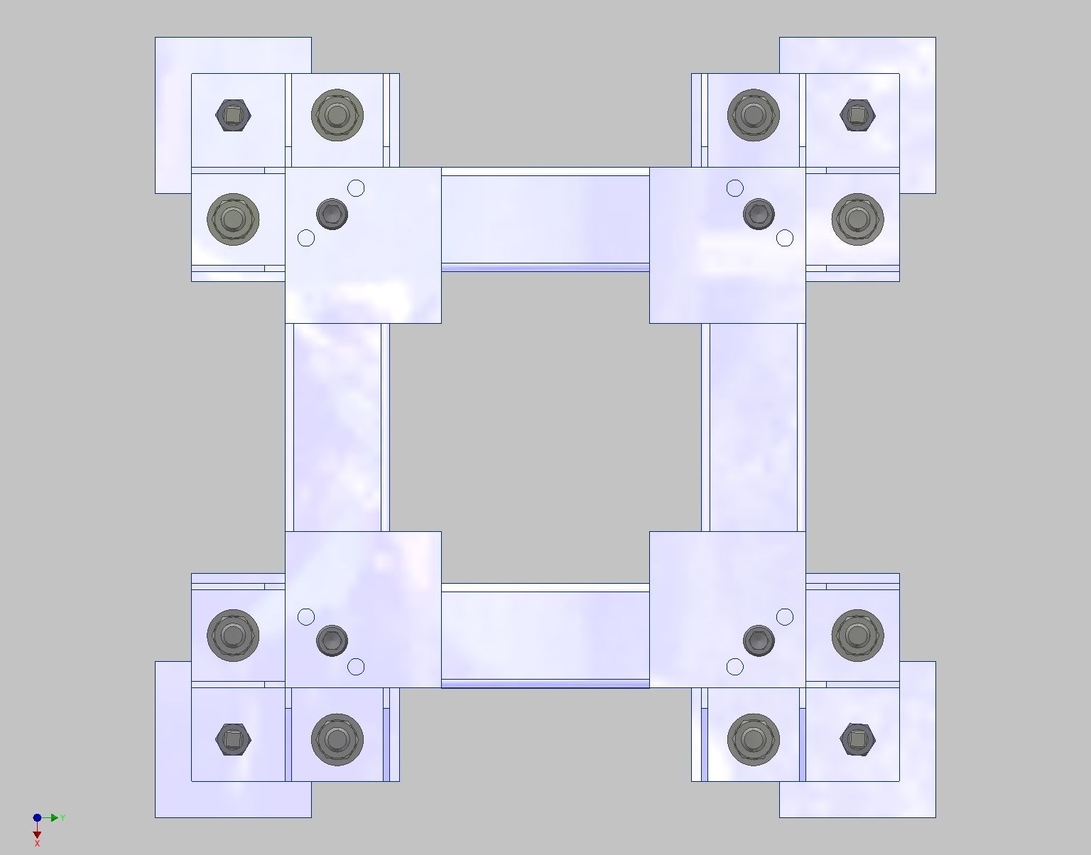 26365-Base for robot KAWASAKI BX100S-Hight 300 3D model_6