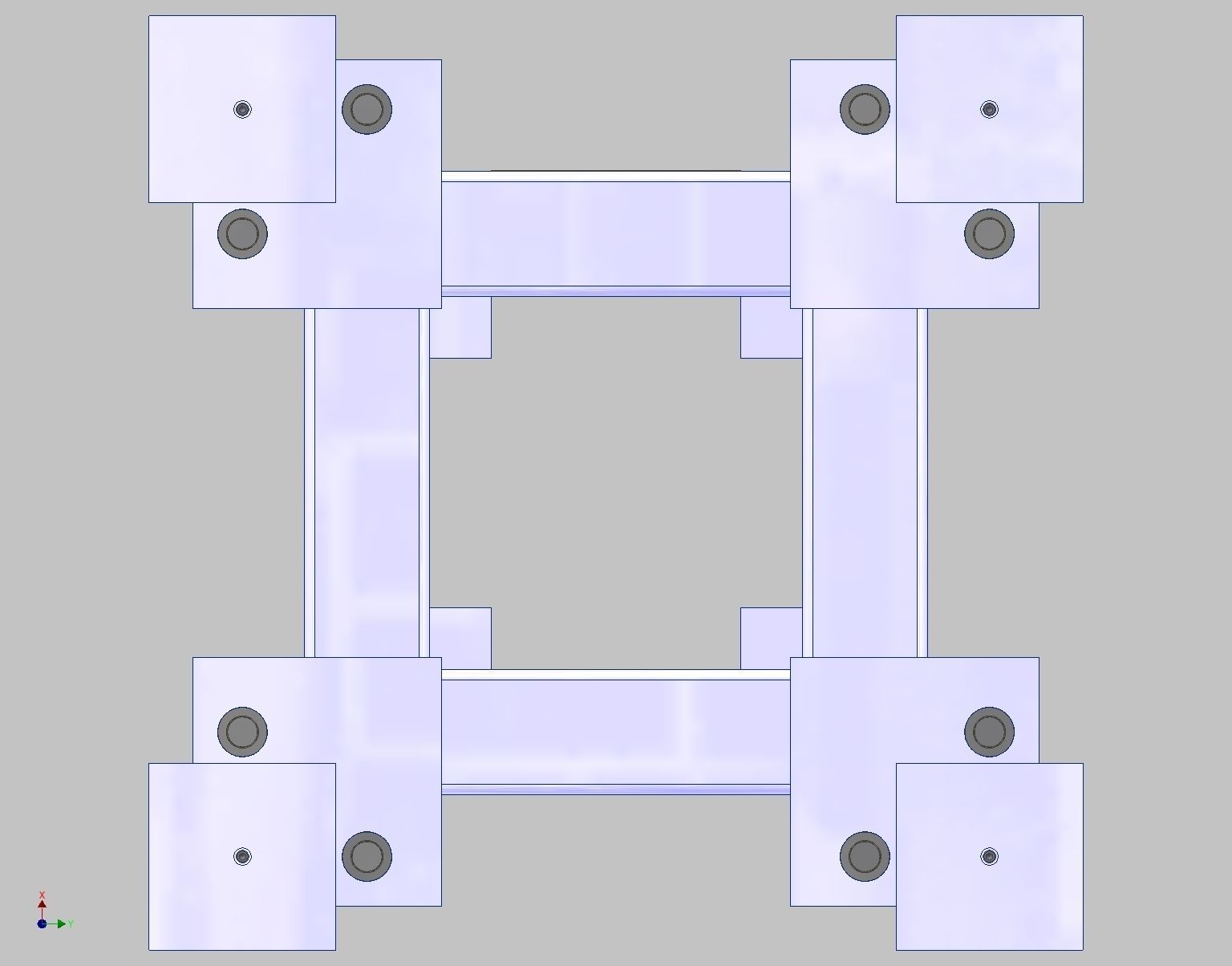 26365-Base for robot KAWASAKI BX100S-Hight 300 3D model_7