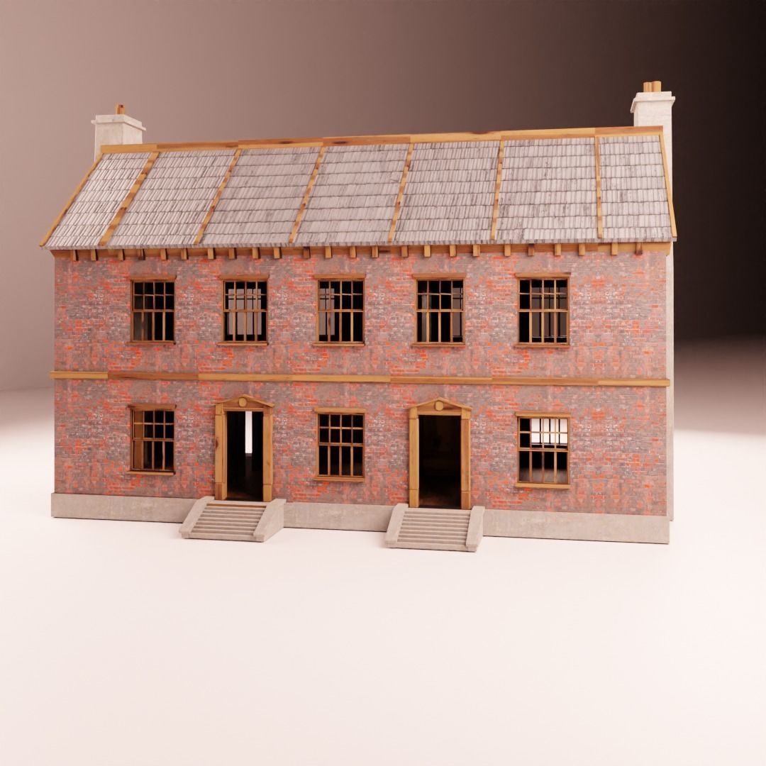 Mansion 3D model_3