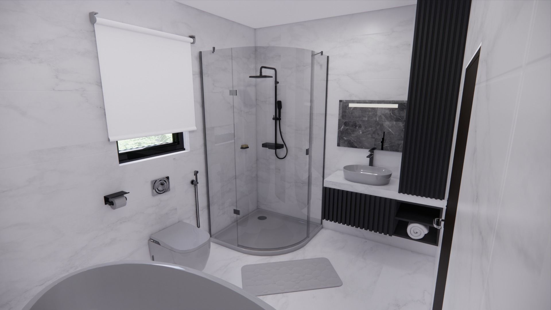 ENSUITE BEDROOM DESIGN 3D model_6