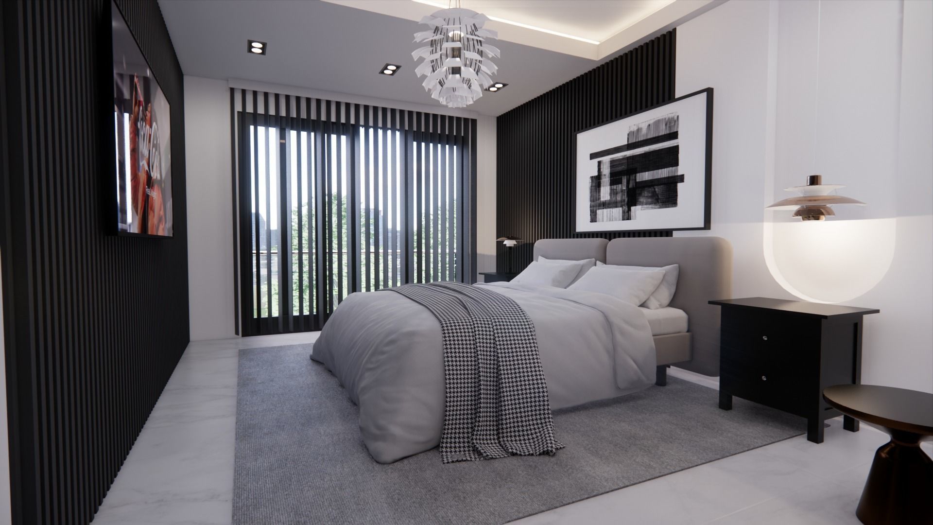 ENSUITE BEDROOM DESIGN 3D model_2