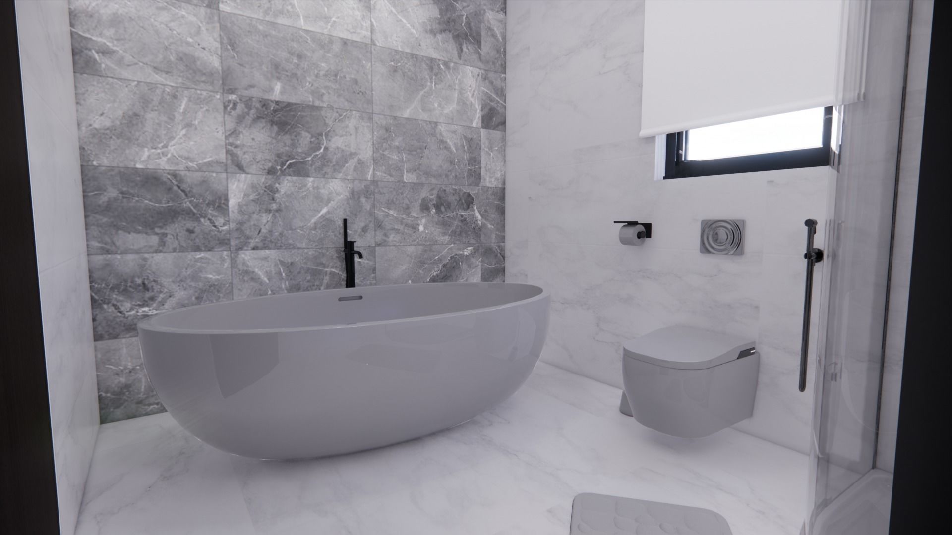 ENSUITE BEDROOM DESIGN 3D model_5