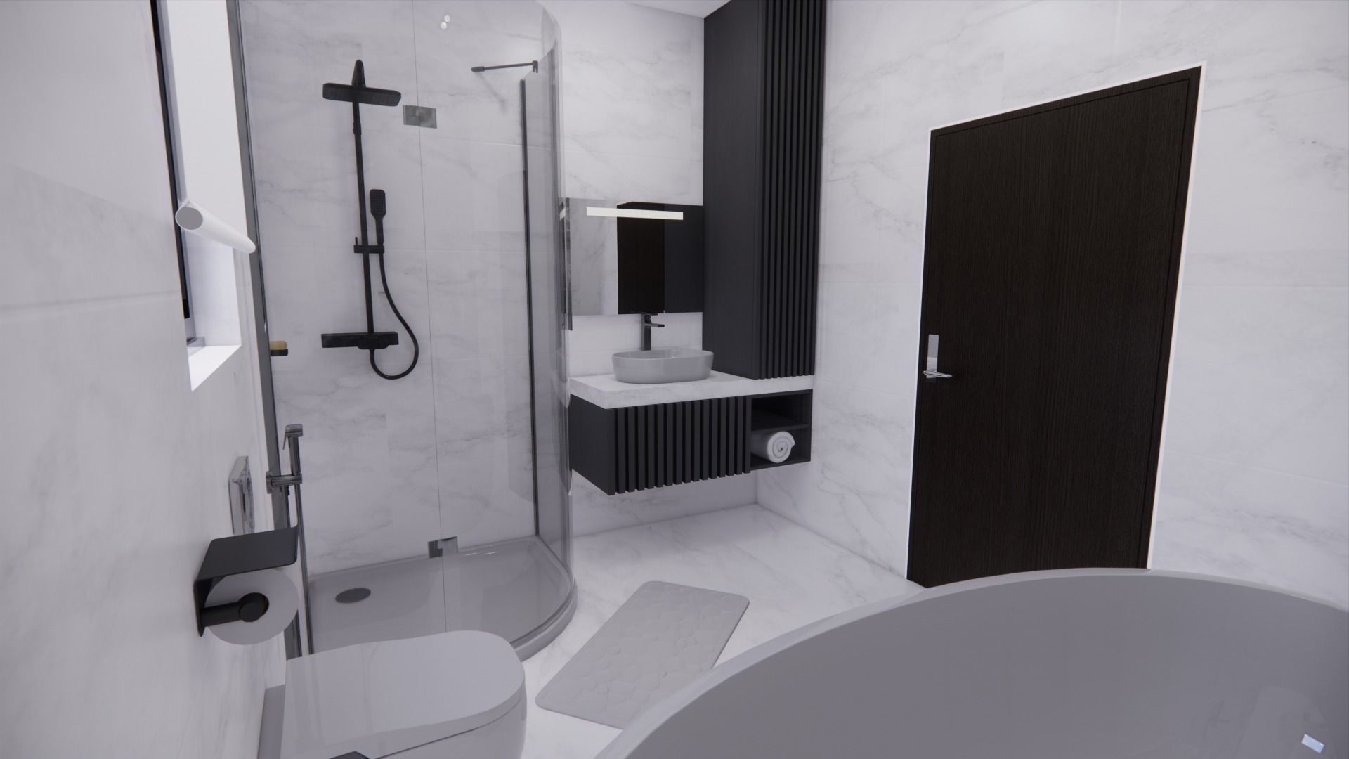 ENSUITE BEDROOM DESIGN 3D model_7