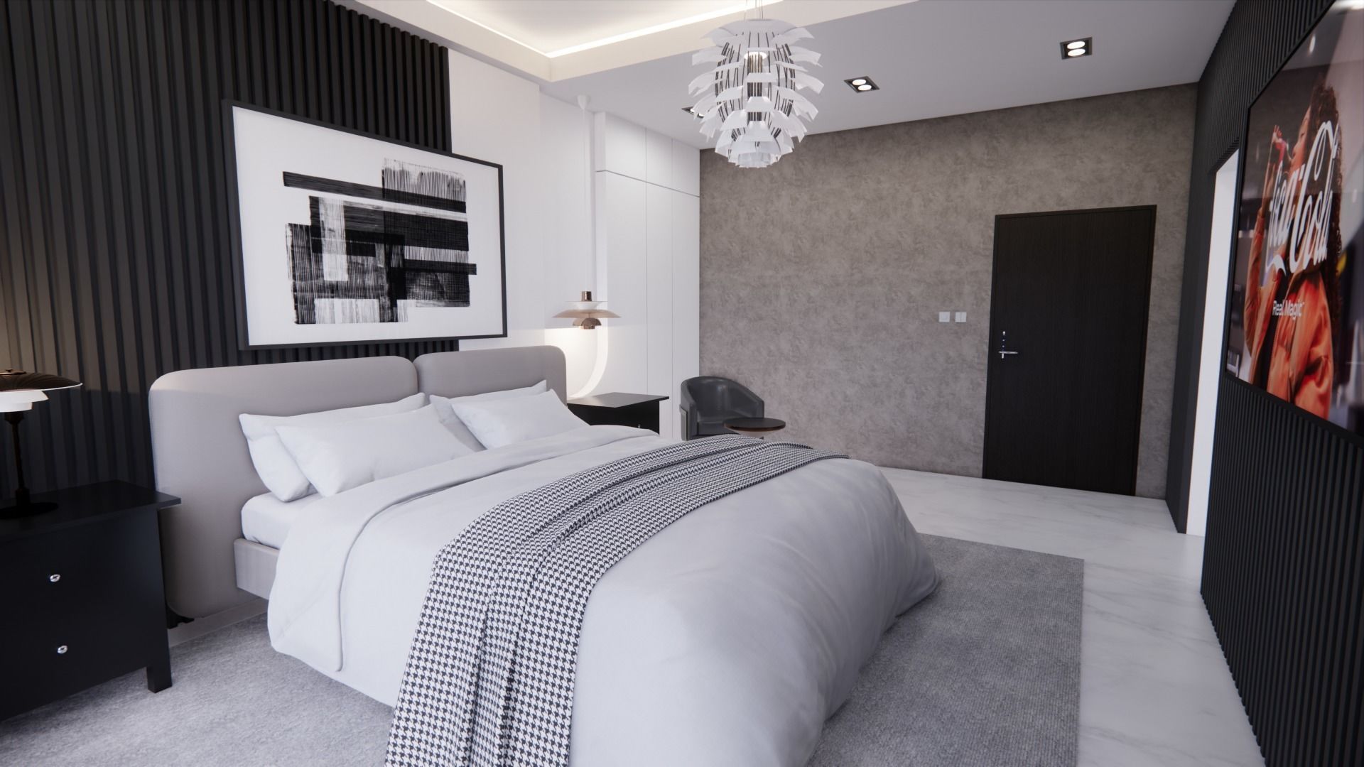 ENSUITE BEDROOM DESIGN 3D model_3