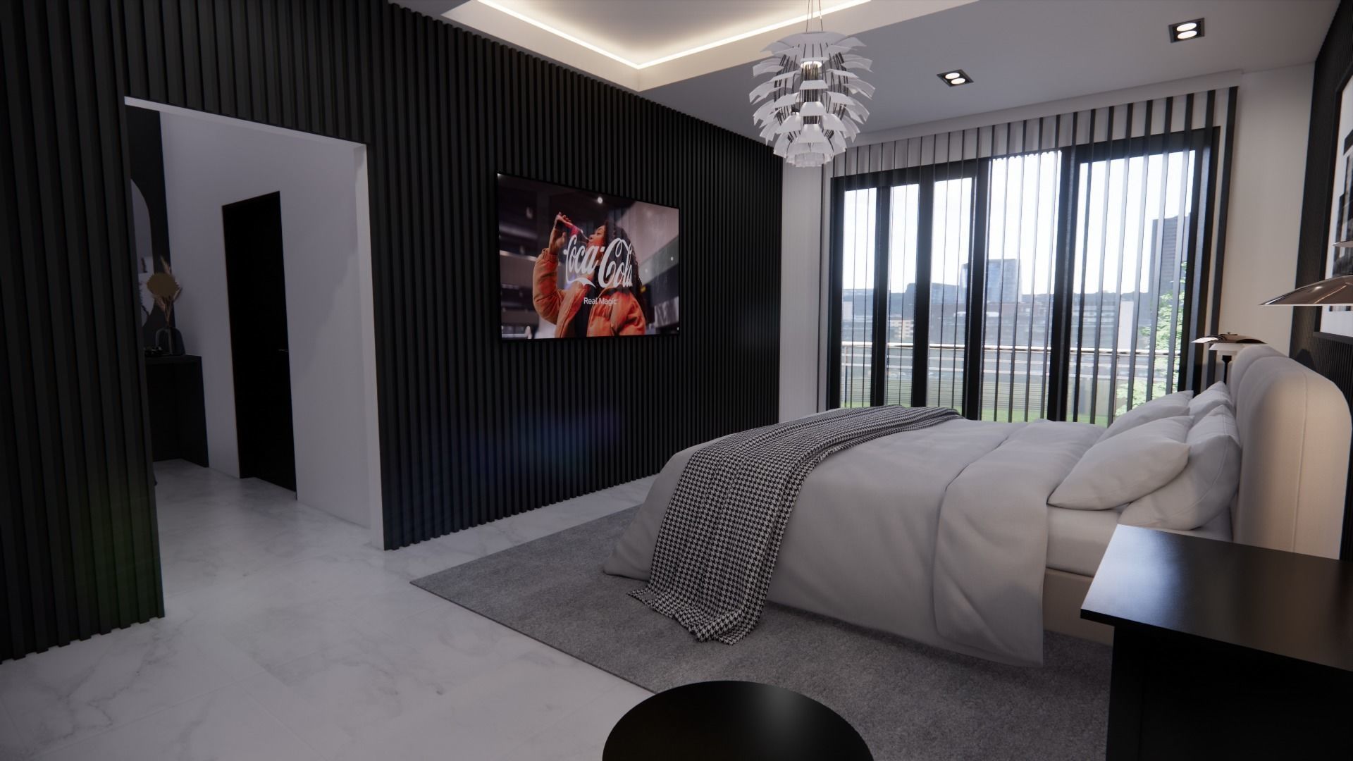 ENSUITE BEDROOM DESIGN 3D model_1