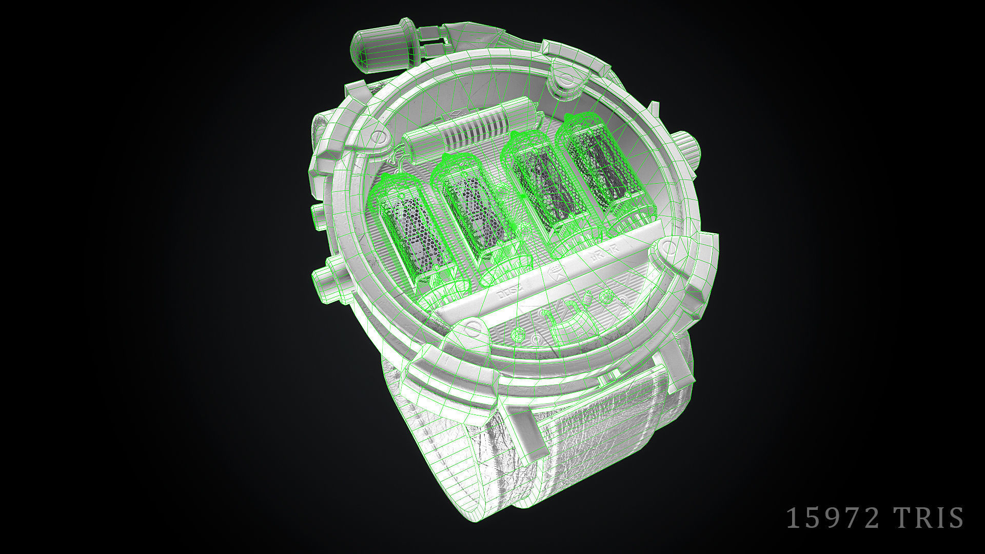 Watch Metro 2033 Fanart Low-poly 3D model_4