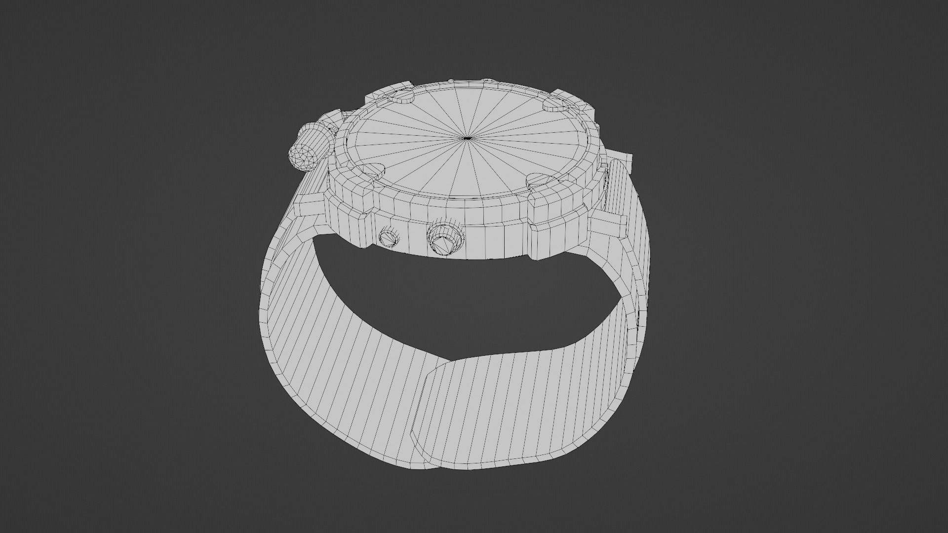 Watch Metro 2033 Fanart Low-poly 3D model_16