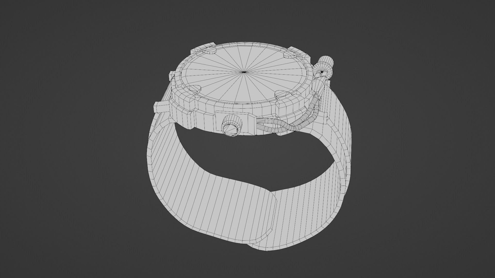 Watch Metro 2033 Fanart Low-poly 3D model_10