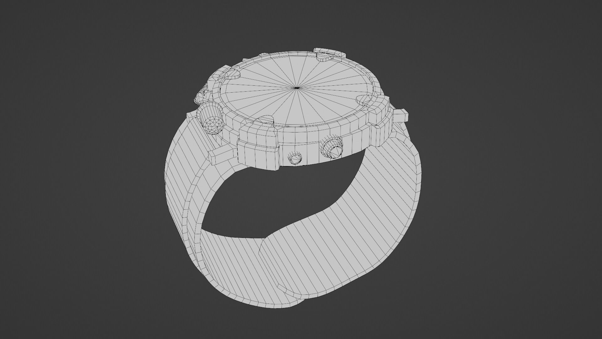 Watch Metro 2033 Fanart Low-poly 3D model_15