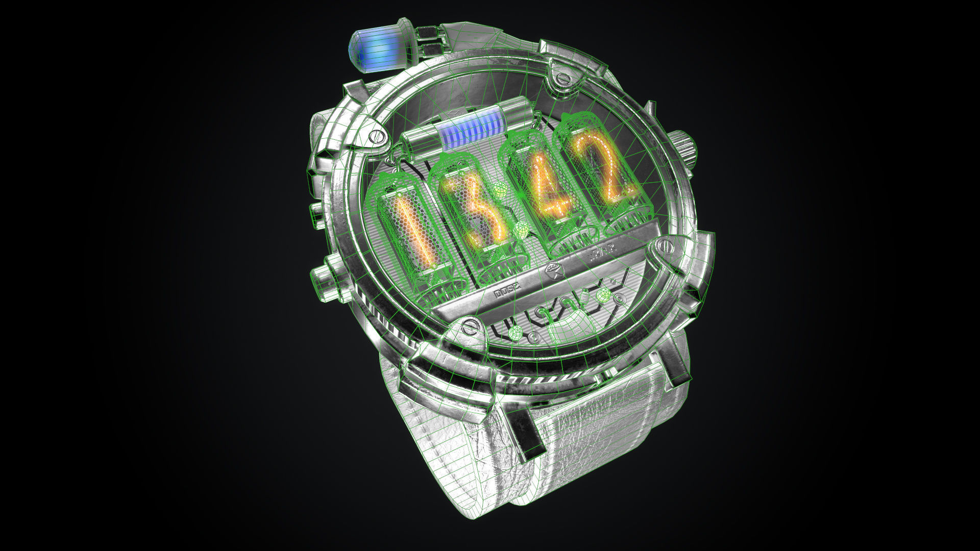 Watch Metro 2033 Fanart Low-poly 3D model_6