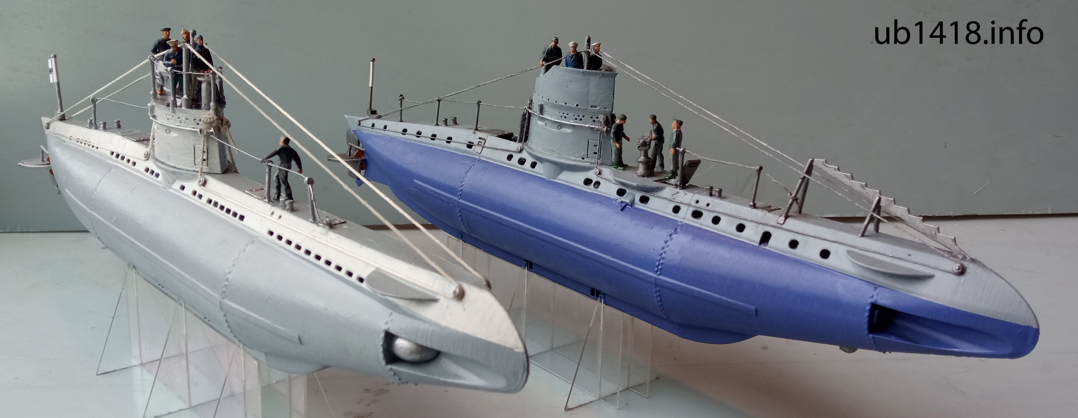 Austro-Hungarian Submarine 1915-1918 - German UB I Class 3D print model_10