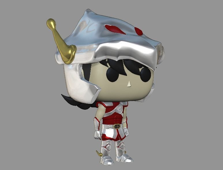 Funko Seiya Pegaso 3D print model_2