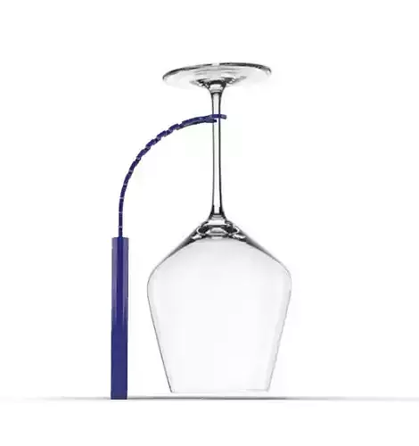 Wine Glass Holder for Dishwasher 3D print model