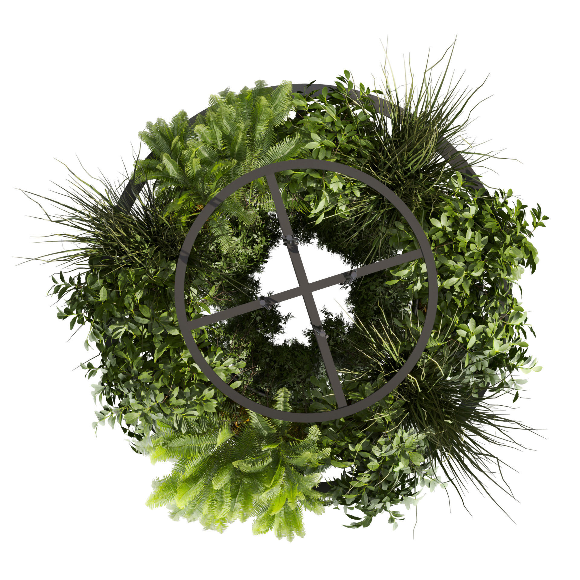 Collection plant vol 508 - chandelier - ampelous - hanging  3D model_5