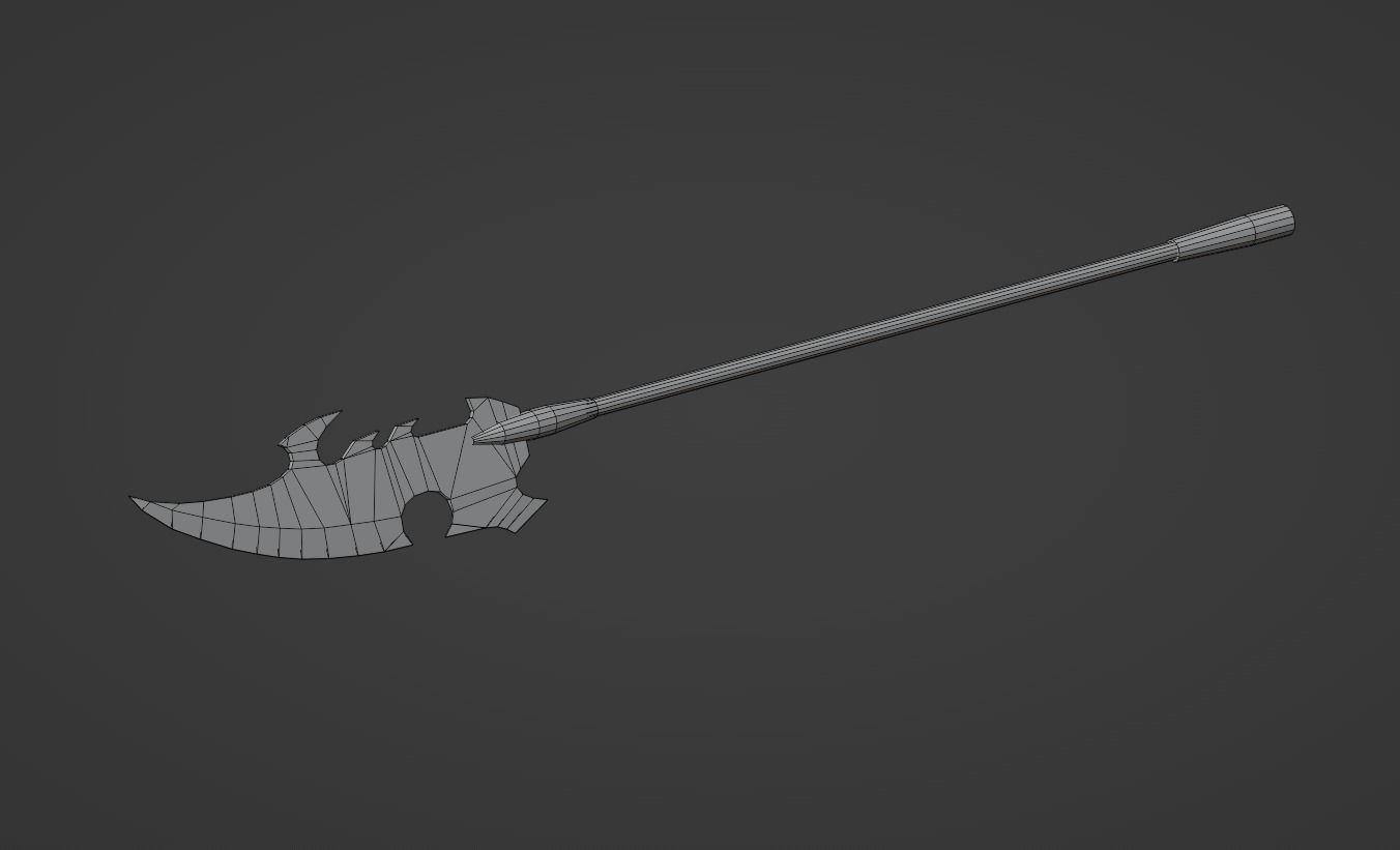 Elven Elf Elvish Woodland creature Mythical figure Low-poly 3D model_9