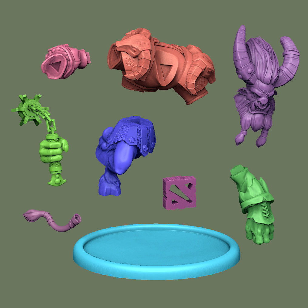 Spirit Breaker Dota 2 3D print model_2