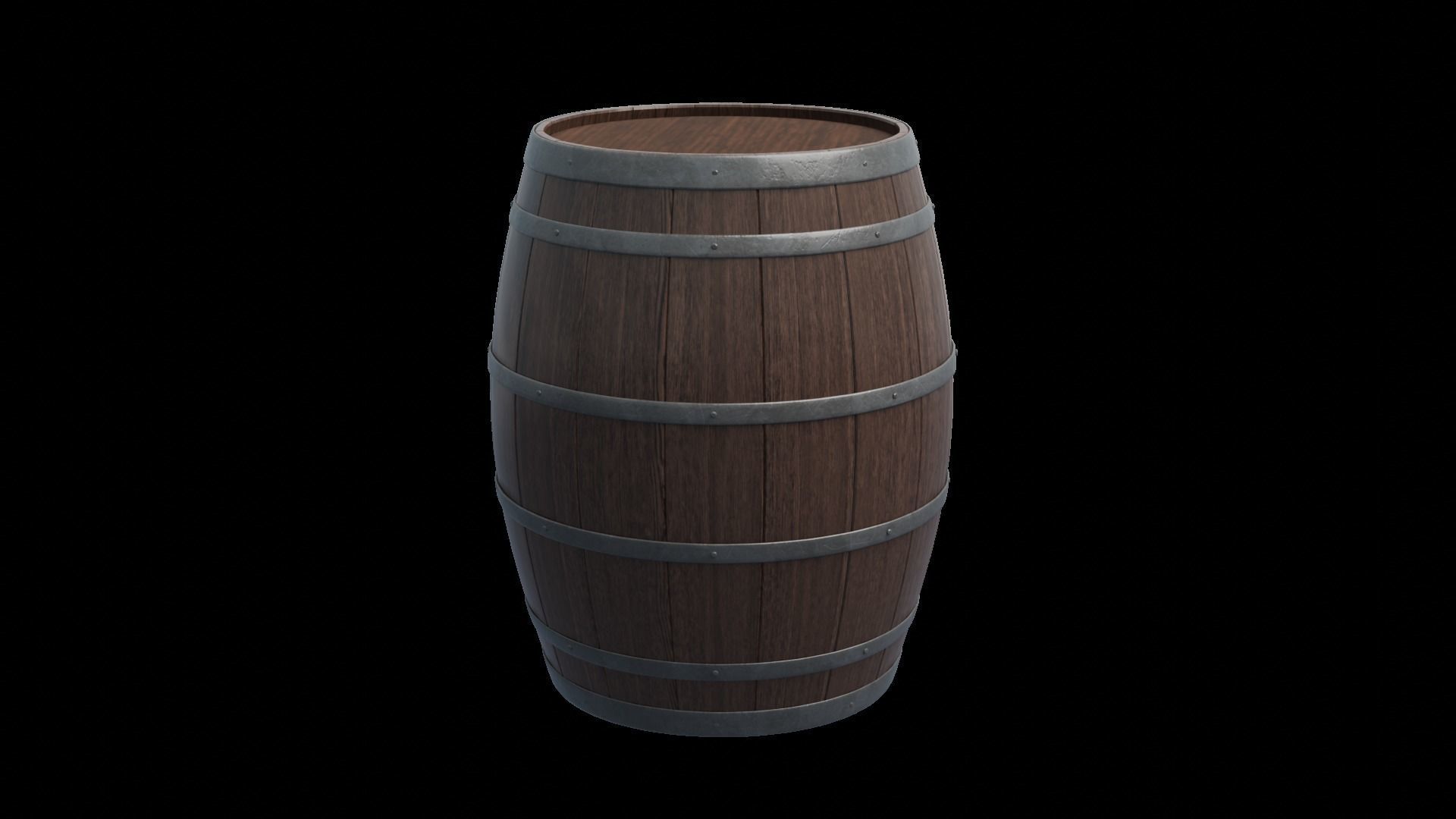 Custom Barrels Blender 3D model_11