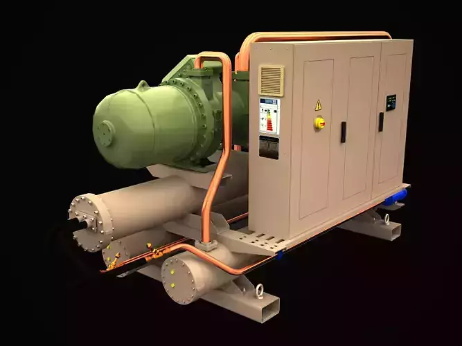 water cooled screw chiller