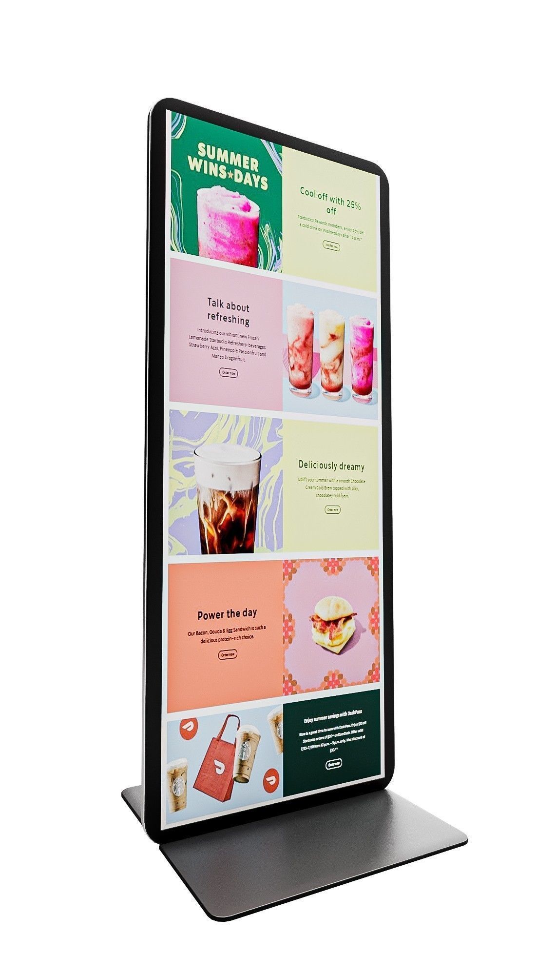 Digital Signage Pack Low-poly 3D model_11