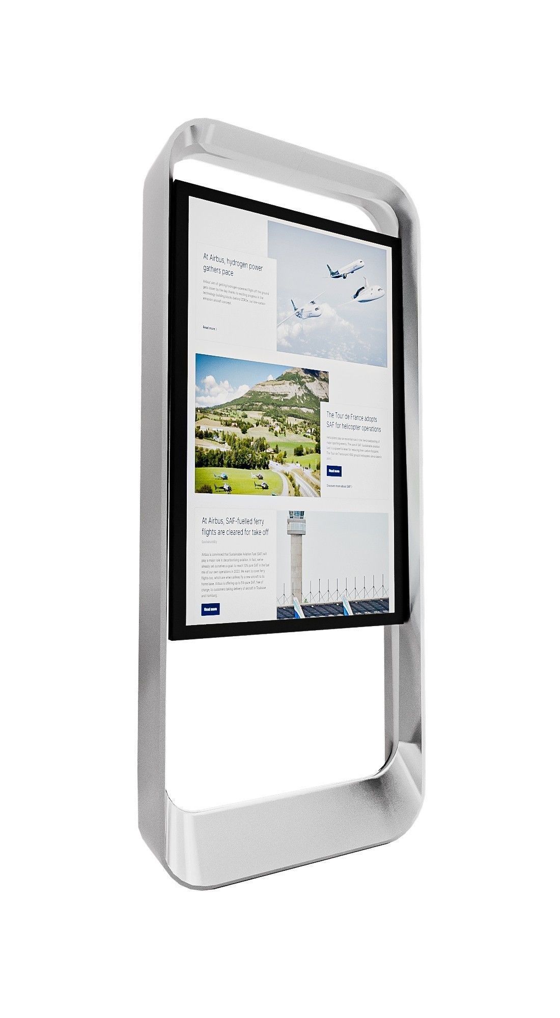 Digital Signage Pack Low-poly 3D model_12