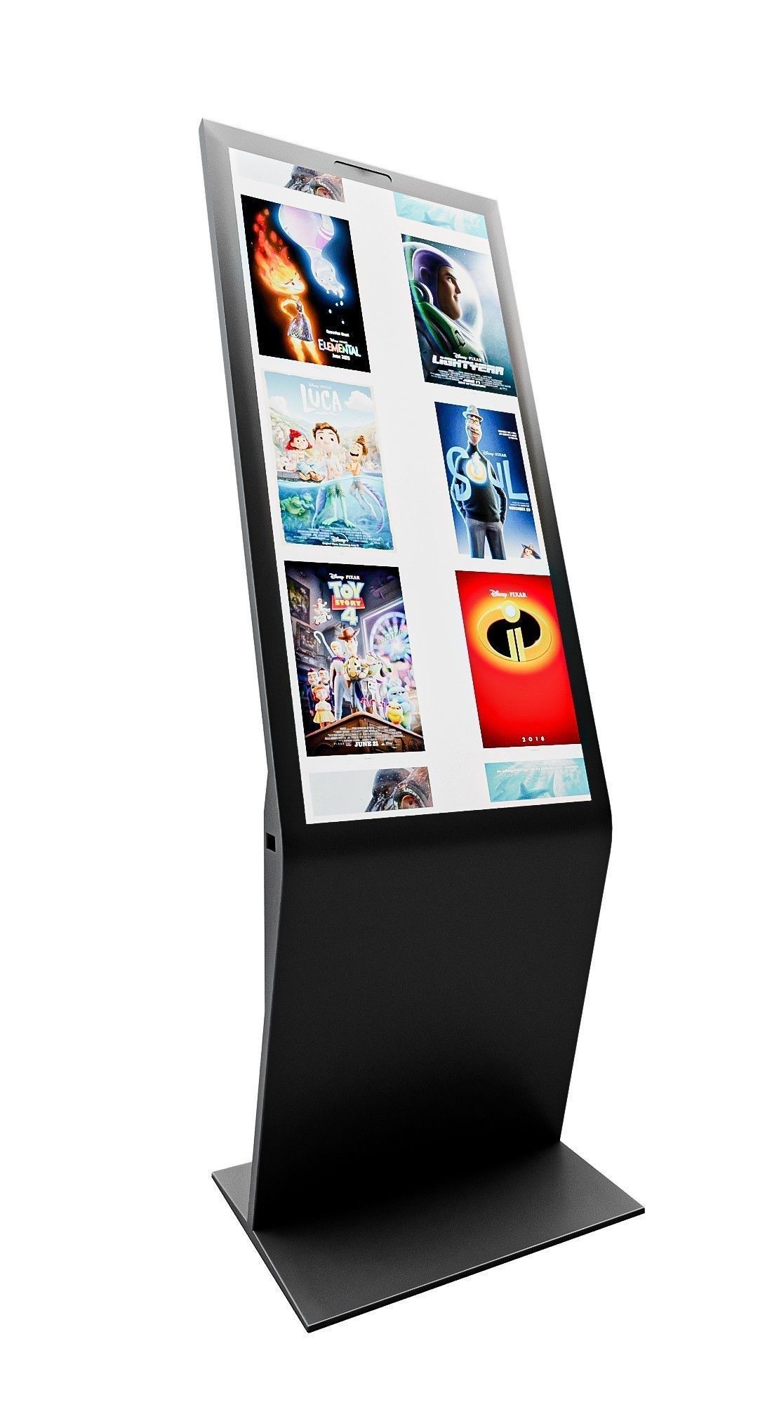Digital Signage Pack Low-poly 3D model_10