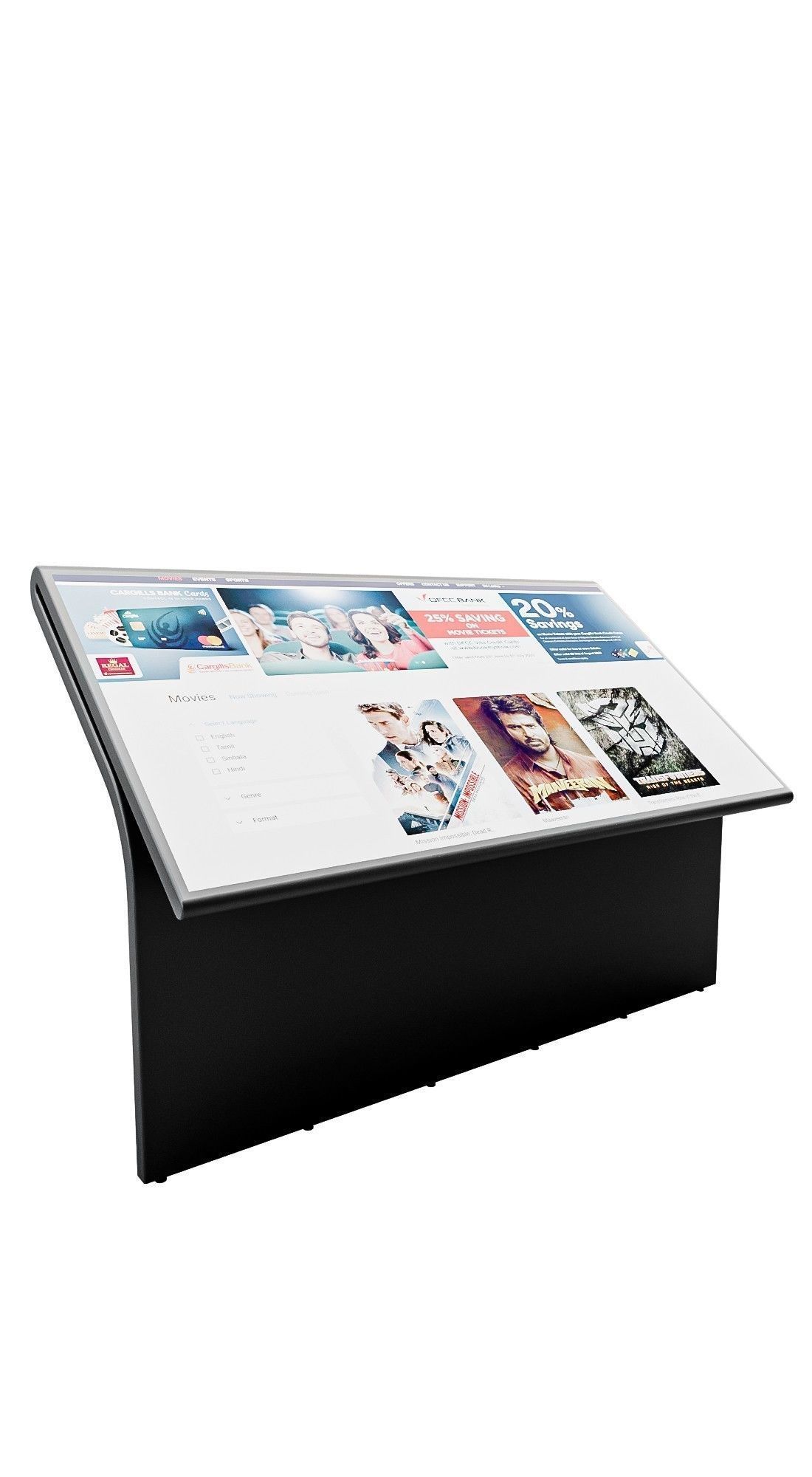 Digital Signage Pack Low-poly 3D model_9
