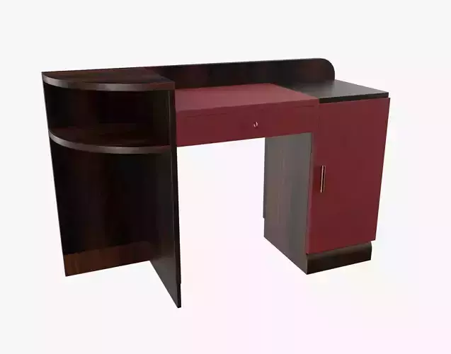French Desk Drawers Interior Desk Red