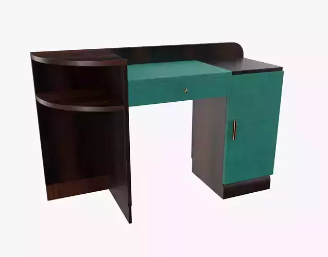 French Desk Drawers Interior Desk Turquoise