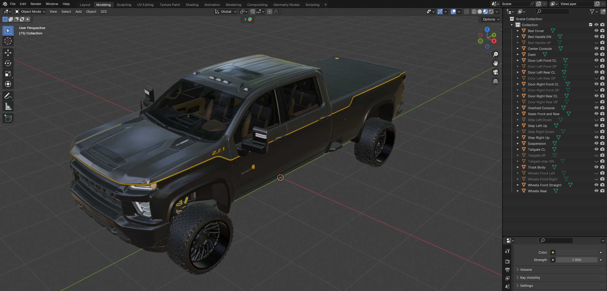 Pickup 2500 Carhartt Edition 3D model_29