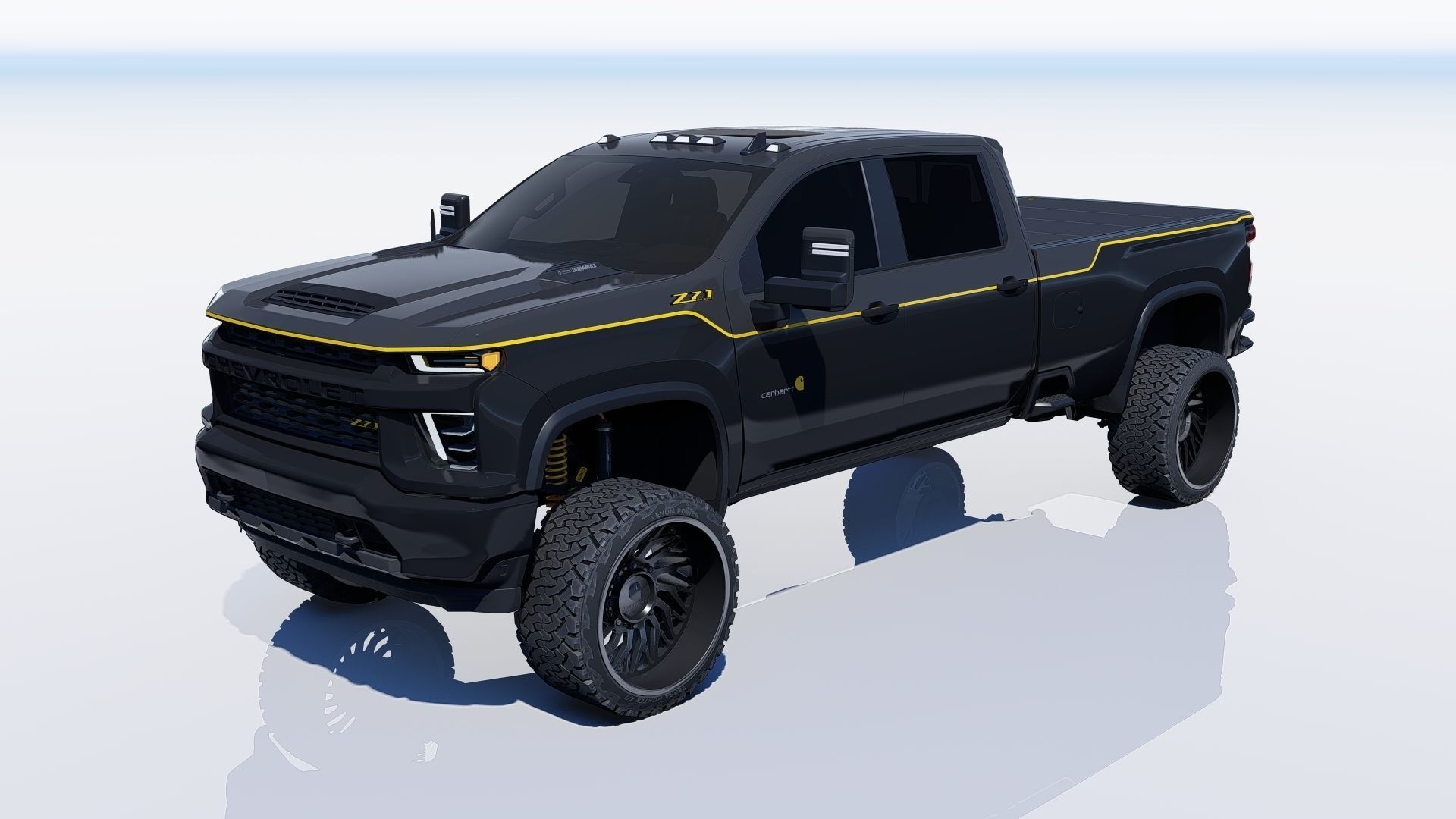 Pickup 2500 Carhartt Edition 3D model_13