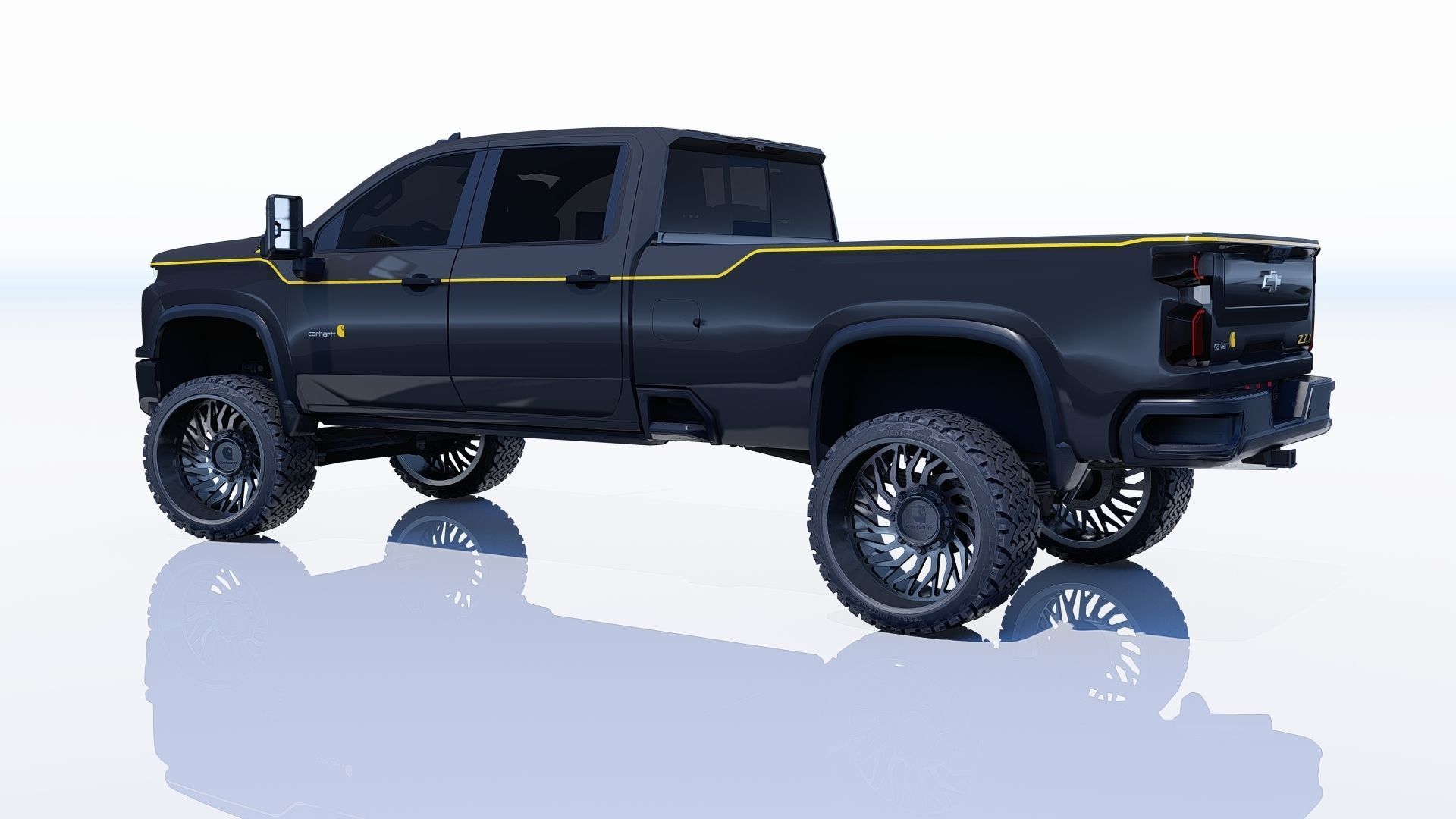 Pickup 2500 Carhartt Edition 3D model_3