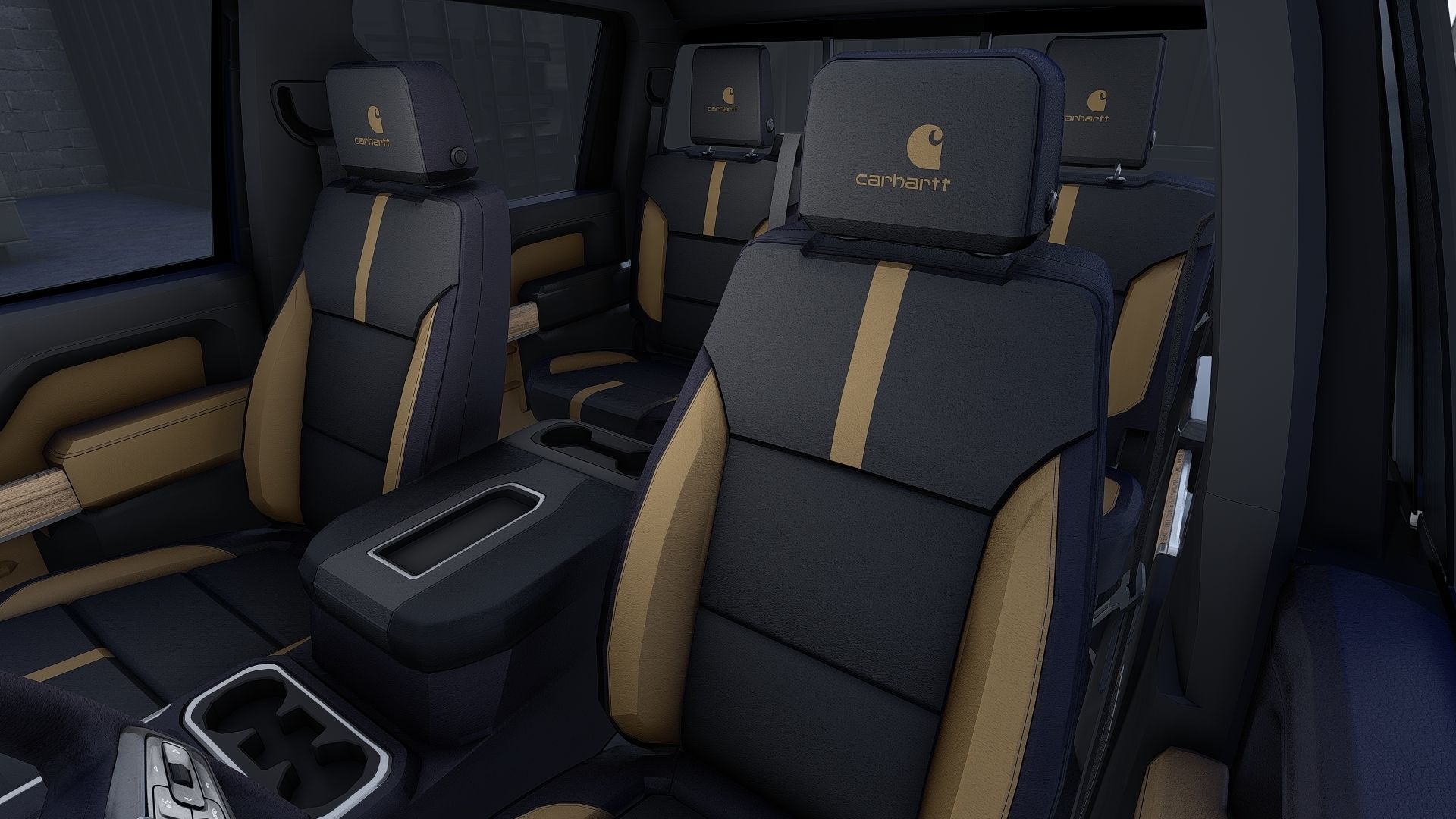 Pickup 2500 Carhartt Edition 3D model_22