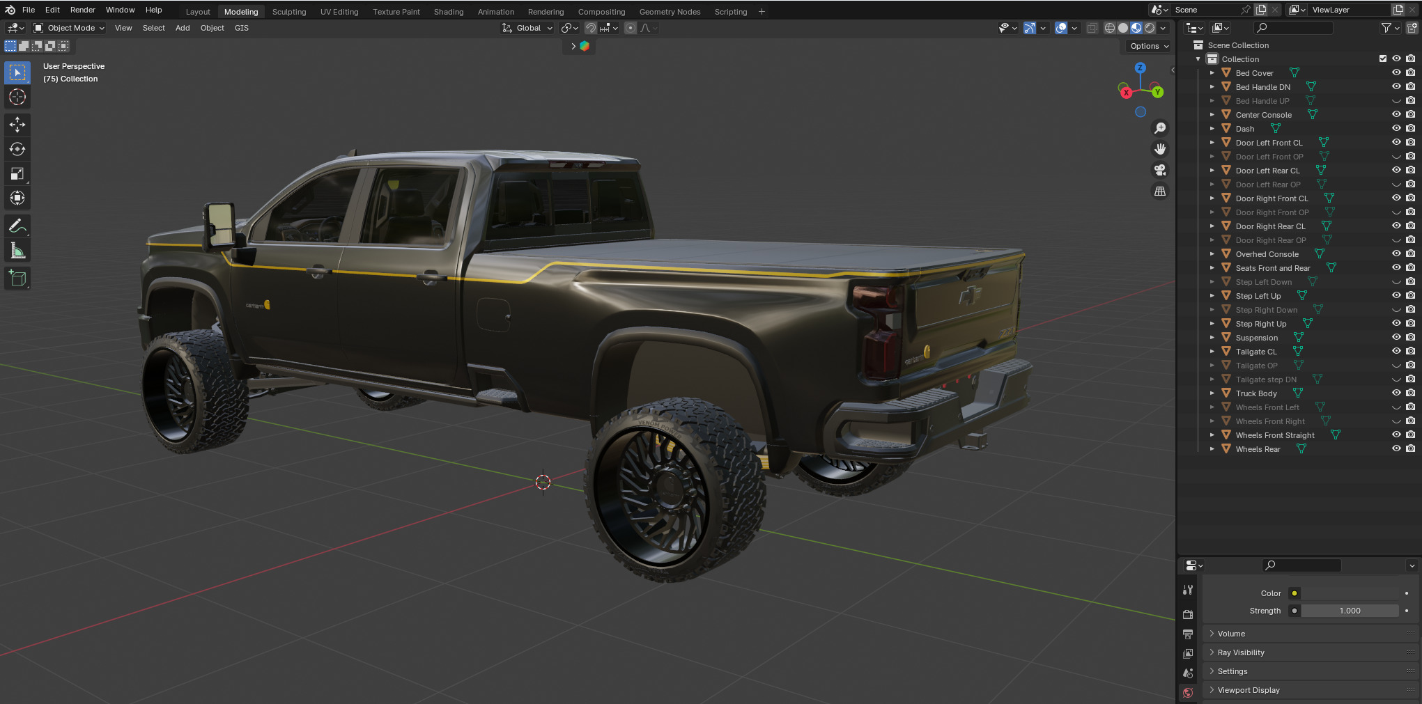 Pickup 2500 Carhartt Edition 3D model_30