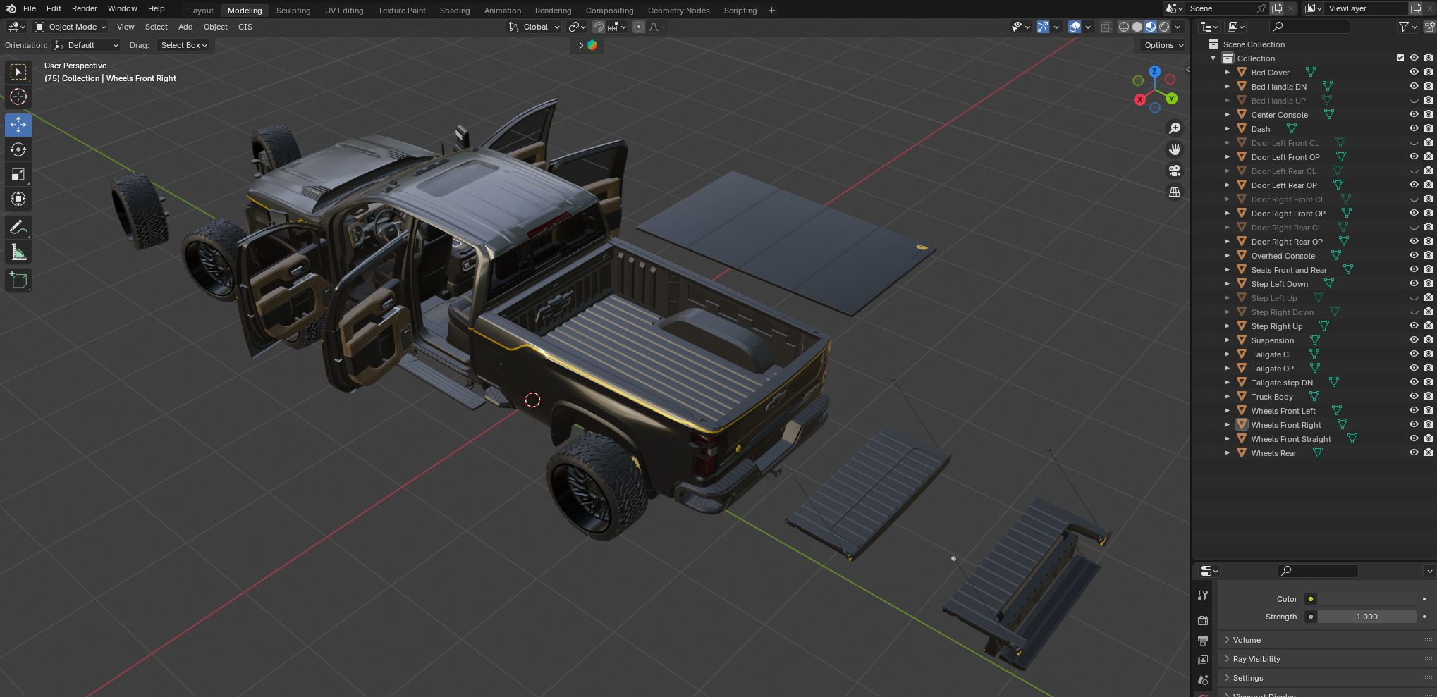 Pickup 2500 Carhartt Edition 3D model_34